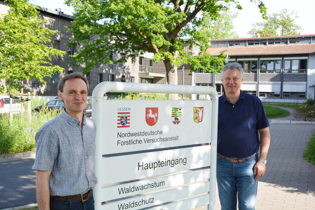 Ralf-Volker Nagel (links) wird Nachfolger von Dr. Thomas Böckmann (rechts)